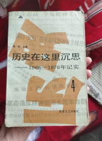 历史在这里沉思4：1966-1976年记实