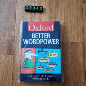 【英文原版】oxford better wordpower