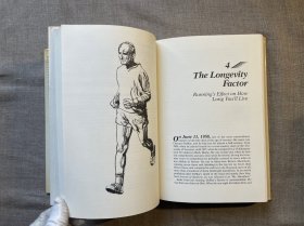 The Complete Book of Running 跑步 詹姆斯·菲克斯 【英文版，精装16开】留意书品描述