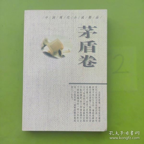 中国现代小说精品.茅盾卷