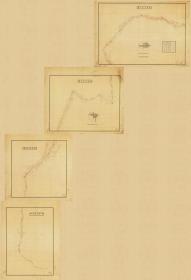 古地图1882 山东省第二图。纸本大小150*219.1厘米。宣纸艺术微喷复制。