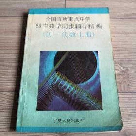 全国百所重点中学初中数学同步辅导精编（初一代数上册）  实物拍照  所见所得