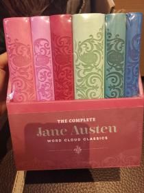 Word Cloud Classics Jane Austen Boxed Set 简 奥斯汀作品6本盒装 英文原版