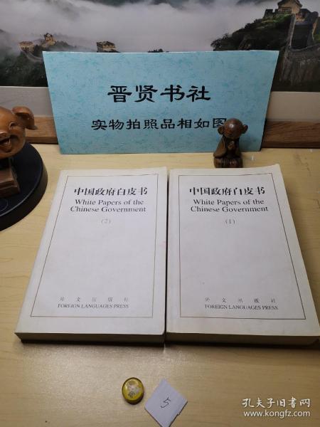 中国政府白皮书:[中英文本].2.1996～1999（1、2）