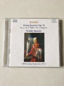 FC0631 :HAYDN STRING QUARTETS OP.76 NOS.1-3 CD1张 海顿弦乐四重奏作品76第1-3号 【碟片轻微划痕 正常播放】