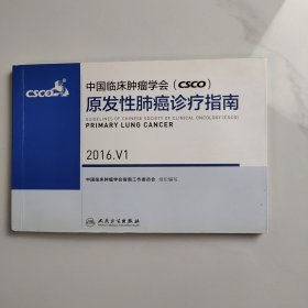 中国临床肿瘤学会（CSCO）原发性肺癌诊疗指南（2016.V1）