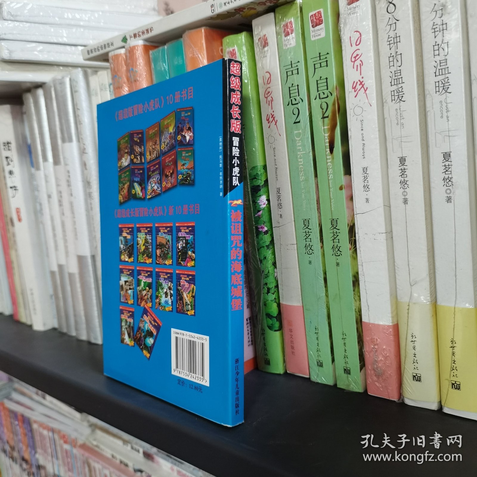 超级成长版冒险小虎队：被诅咒的海底城堡（保塑封正版）