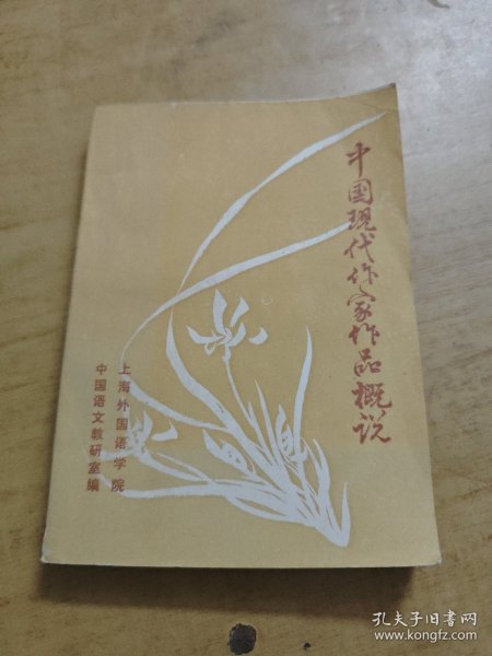中国现代作家作品概说