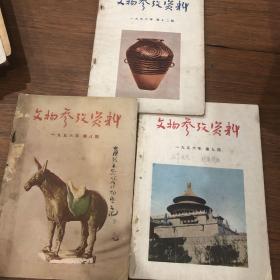 故宫博物院院刊 1956年
3册合售