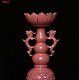 汝窑烛台11×19厘米