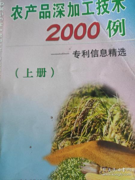 农产品深加工技术2000例