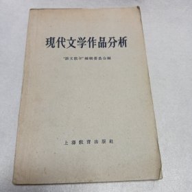 现代文学作品分析