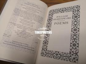 Shakespeare : Poems EVERYMAN'S LIBRARY POCKET POETS 人人文庫口袋詩集