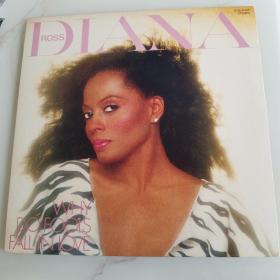 基本未使用日版12寸黑胶唱片Diana Ross，十二寸大碟why do fools fall in love，可复制产品，售出非假不退。