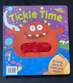 Tickle time 精装 动物 手偶书 绘本