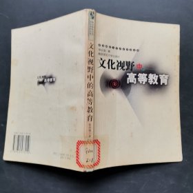 南京师范大学青年学者文丛：文化视野中的高等教育