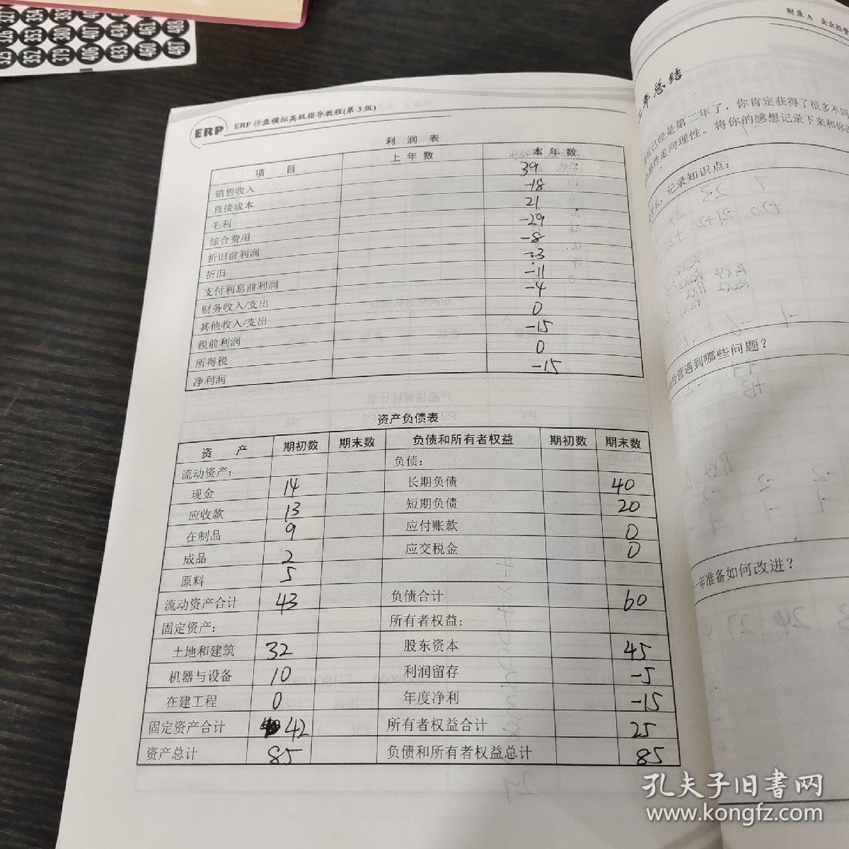 EPR沙盘模拟实训课程体系：ERP沙盘模拟高级指导教程（第3版）