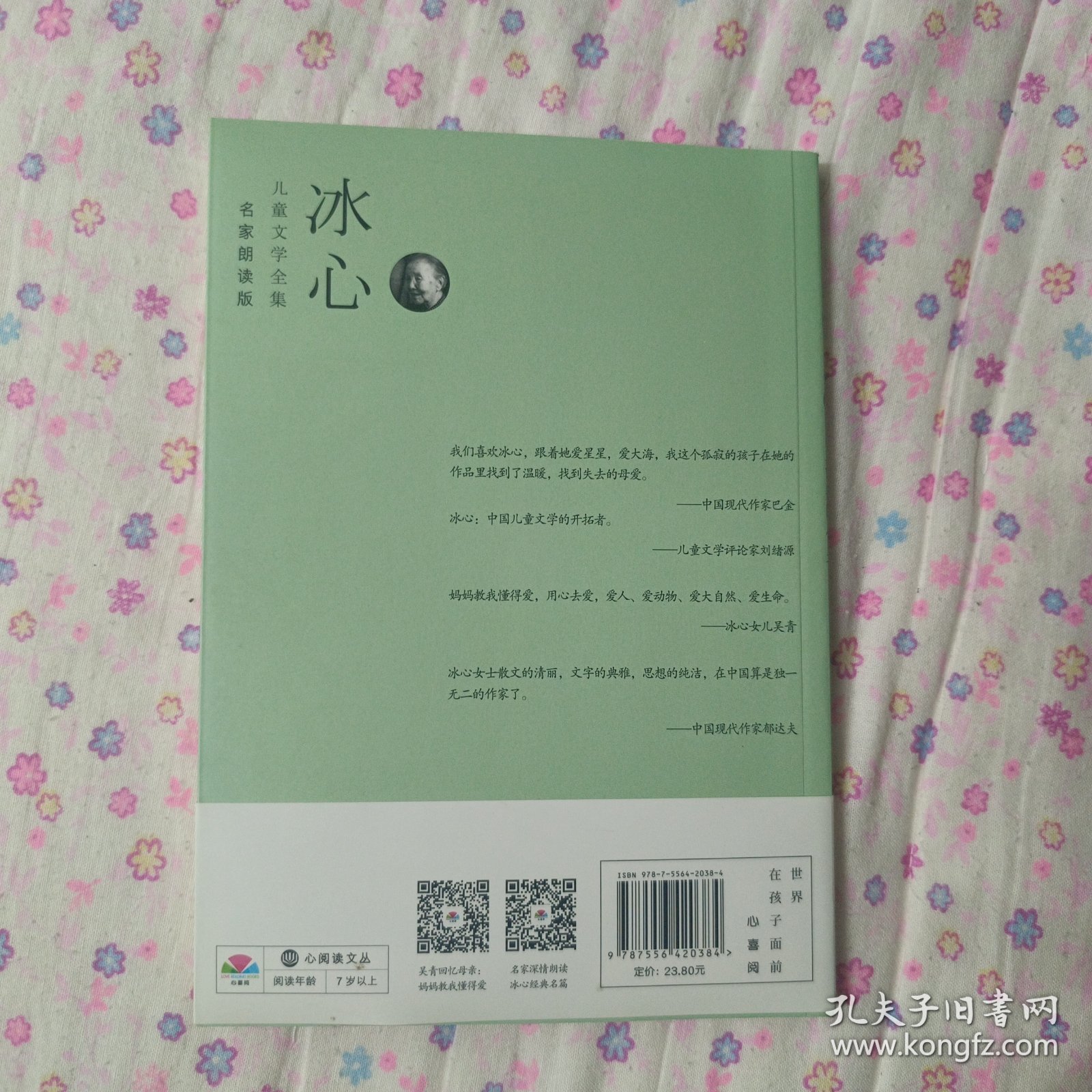 心阅读文丛·冰心儿童文学全集：最后的使者X