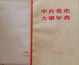 中共党史大事年表    五千年小店文玩杂项众多书籍类f