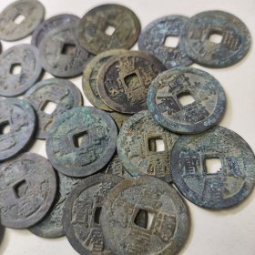 万历通宝京版正字美品老包浆批量明代铜钱保真无漏裂翘