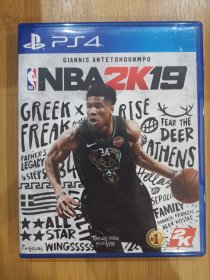 版本自辩 拆封 运动 PS4 游戏 2碟 蓝光 NBA 2K19 简中标准版 + NBA 2K15 裸碟