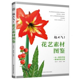 超人气 花艺素材图鉴 新手也能轻松成为花艺达人 零基础插花入门教程书籍花艺摆件搭配挑选