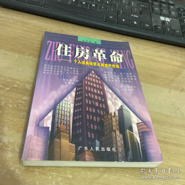 住房革命:个人住房投资与房地产市场