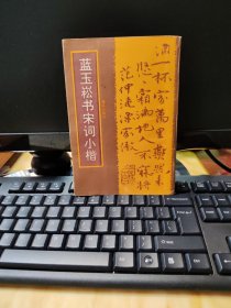 藍(lán)玉崧書宋詞小楷