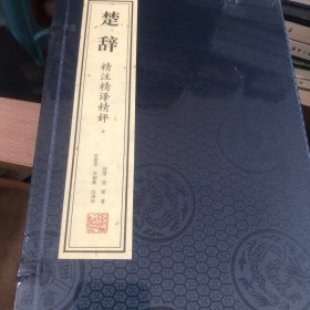 【善品堂藏书】楚辞精注精译精评一函四册集注补注今注全译正版宣纸线装书国学古籍经典全集注释译注书籍