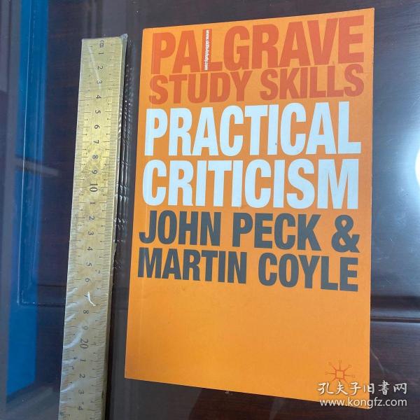 Practical criticism literary theory theories study skills literature idea英文原版