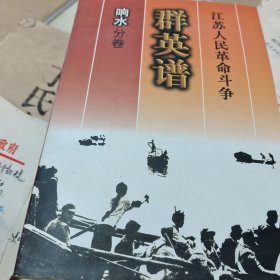 《江苏人民革命斗争群英谱》响水分卷