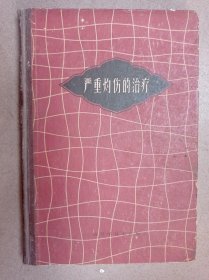 严重灼伤的治疗，精装版详情看图自己定品相