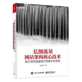 亿级流量网站架构核心技术 跟开涛学搭建高可用高并发系统