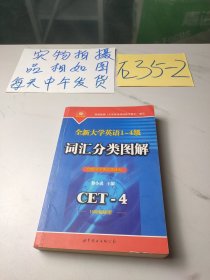 全新大学英语1-4级：词汇分类图解