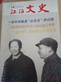 江淮文史2011年第6期 全面介绍安徽及全国各地文化历史，配有大量历史图片