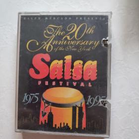 磁带 the 20TH ANNIVERSARY OF THE NY SAISA FES'TIVAL  两盘磁带盒装