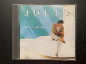 光盘唱片 CD《Julio Iglesias  La Carretera（胡里奥·伊格莱西亚斯  一路上有你)》港版专辑 (实物拍图）Sony Music Entertainment（Holland） B.V出品 有歌词  发行编号：A-S-09  480704 2 发行时间：19950627