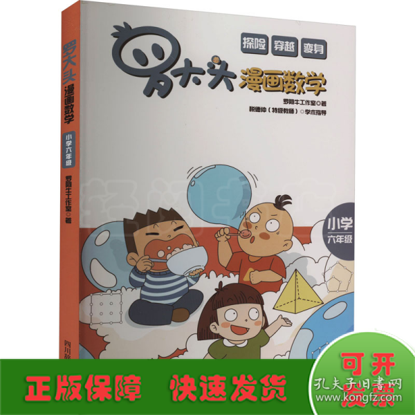 罗大头漫画数学(小学六年级)