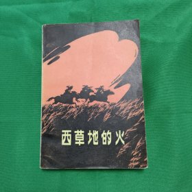 西草地的火 一版一印 红色文学 怀旧收藏 私藏品较好