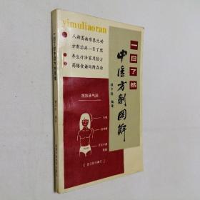 一目了然中医方剂图解 32开 平装本 魏中海 编译 山西科学教育出版社 1987年1版1印 私藏 9.5品