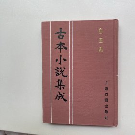 白圭志全一册 古本小说集成