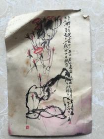 老画片：牵牛花