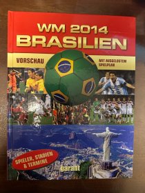 2014巴西世界杯足球特刊 德国官方原版世界杯前瞻 德国预选赛晋级之路 world cup 包快递