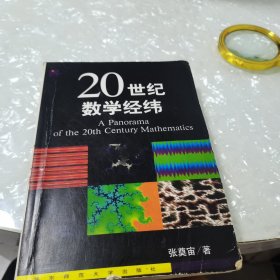 20世纪数学经纬，内页干净