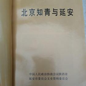 延安文史第二辑：北京知青与延安（包邮）