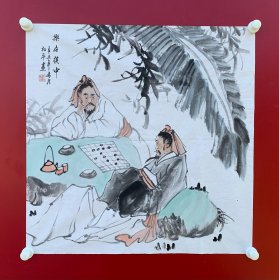 张松平：当代青年画家，1972年生于广西桂林，毕业于广西艺术学院国画系、广西师范大学美术系