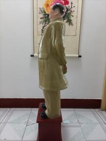 1.2米高六七十年代毛主席造像，附官方鉴定