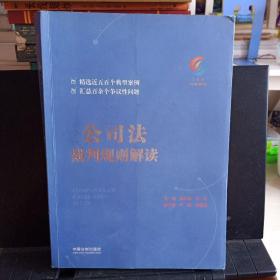 《公司法裁判规则解读》【有字迹和勾画。正版现货，品如图】