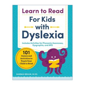 Learn to Read for Kids with Dyslexia 阅读障碍儿童学习阅读卷1 教孩子阅读的101个游戏和活动