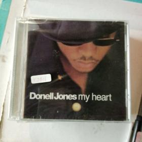 K2416 Donell Jones My Heart 美原版全新未拆封CD实物拍摄